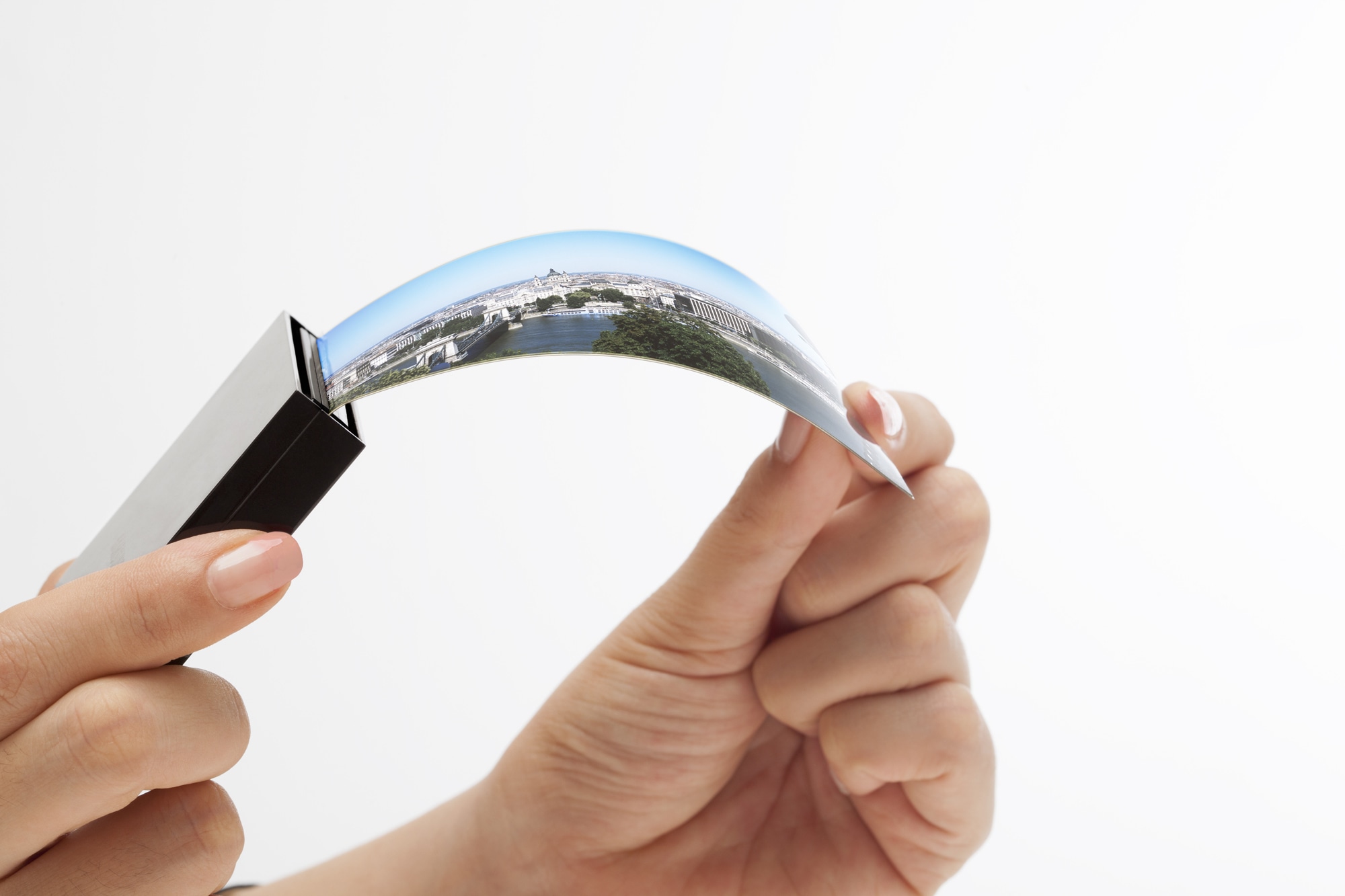 Samsung Flexible Curved OLED Screen