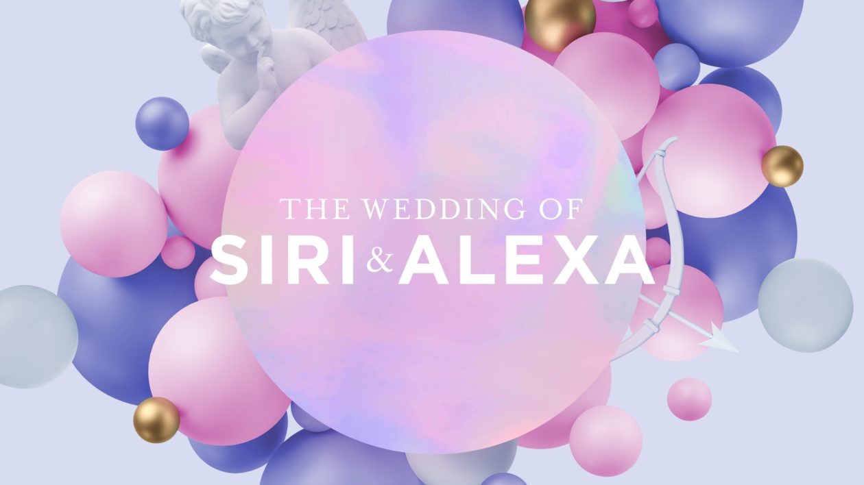 Siri and Alexa get married in support of EuroPride