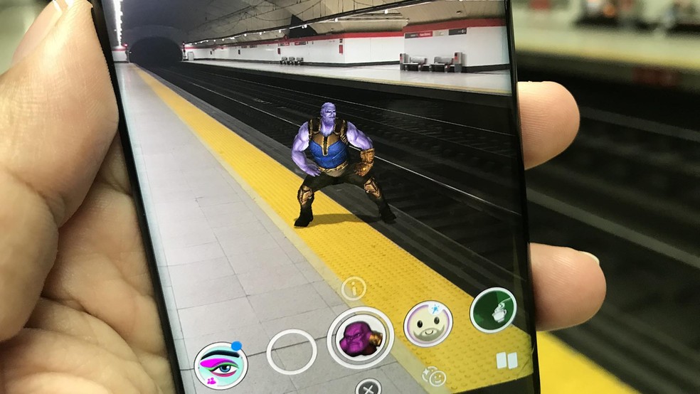 See how to unlock Thanos lens on Snapchat and share on Instagram Photo: Paulo Alves / dnetc