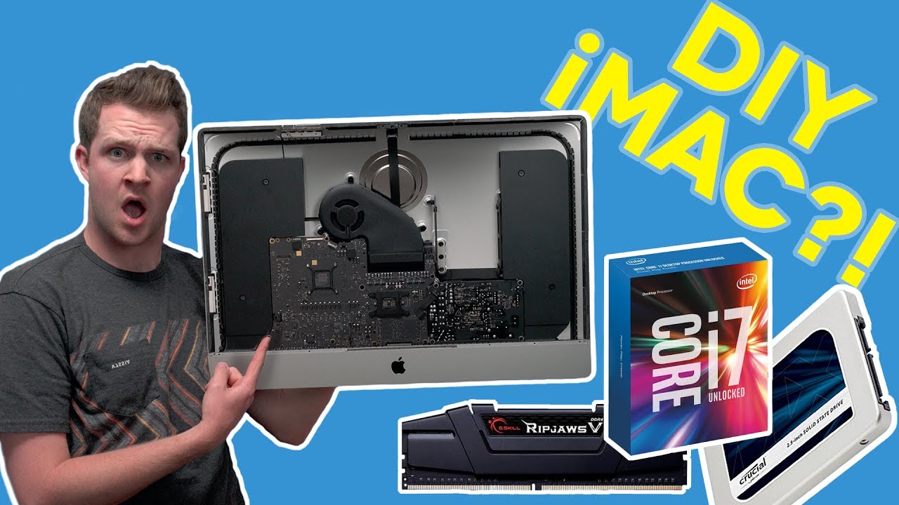This guy upgraded iMac components and saved nearly $ 2,000 over official upgrades offered by Apple.