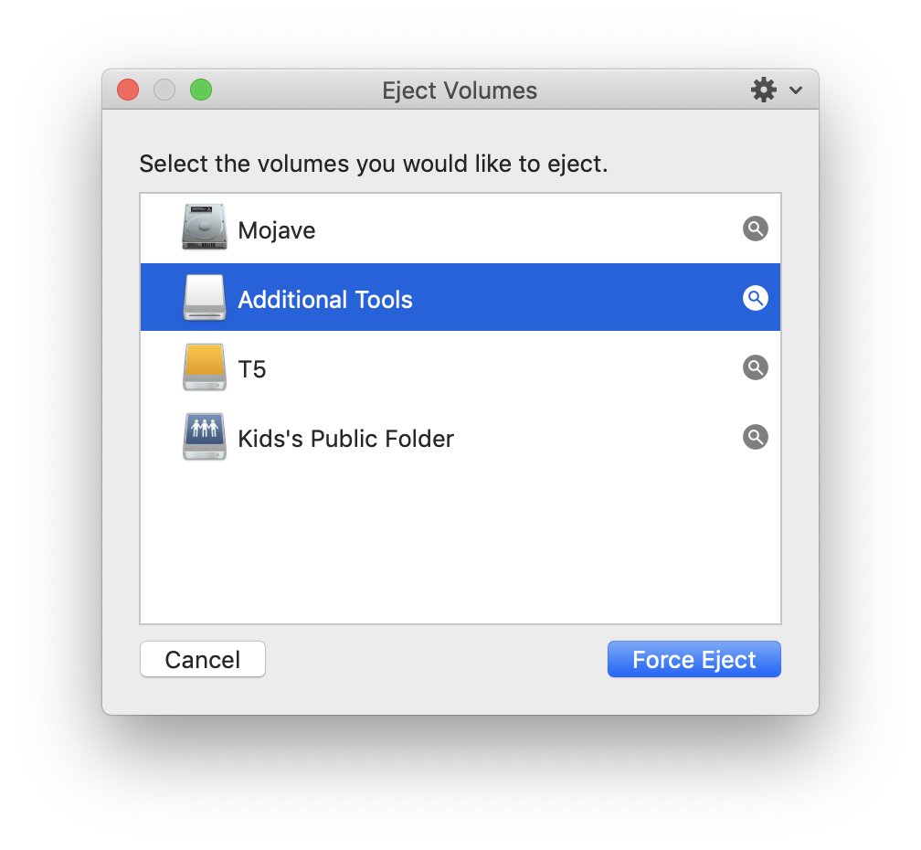 Ejector, Mac Eject Key Reuse App