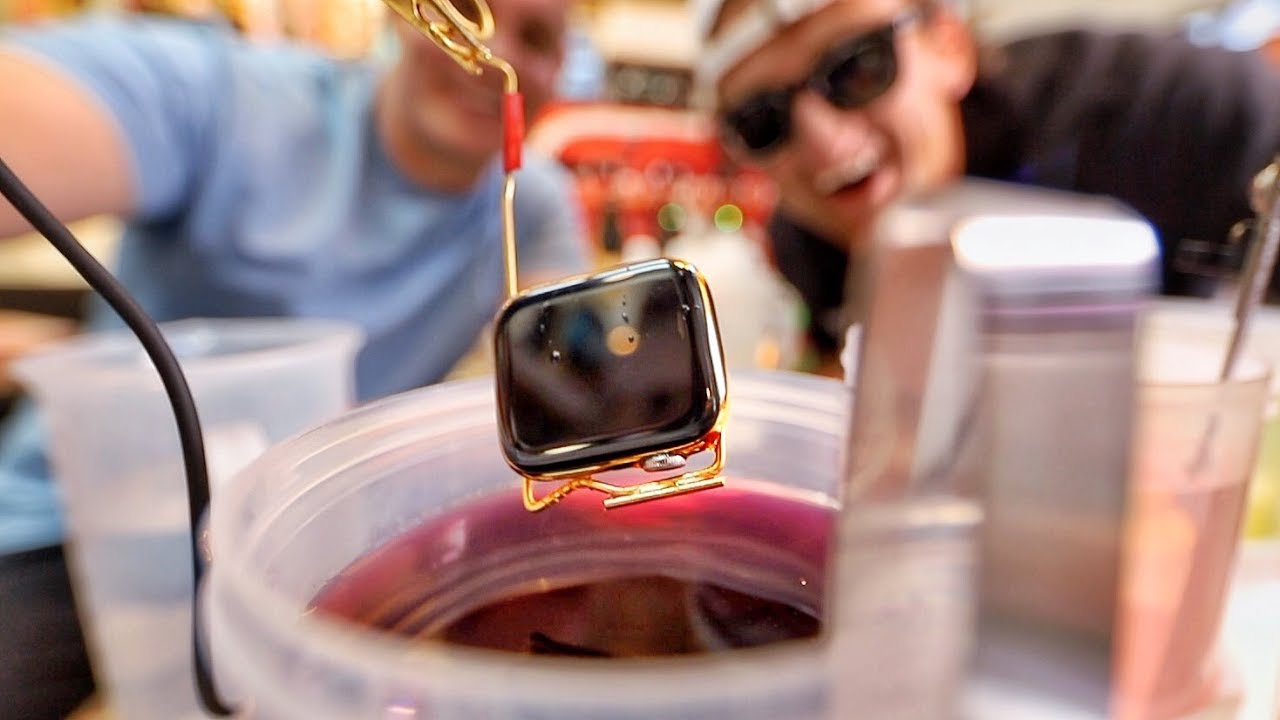 Video: Turning a Stainless Steel Apple Watch into a Gold