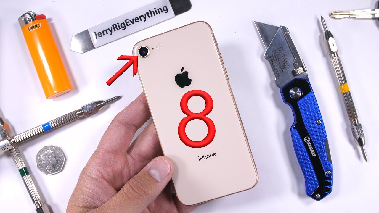 Videos show iPhone 8 durability and speed tests [atualizado: teste de queda]