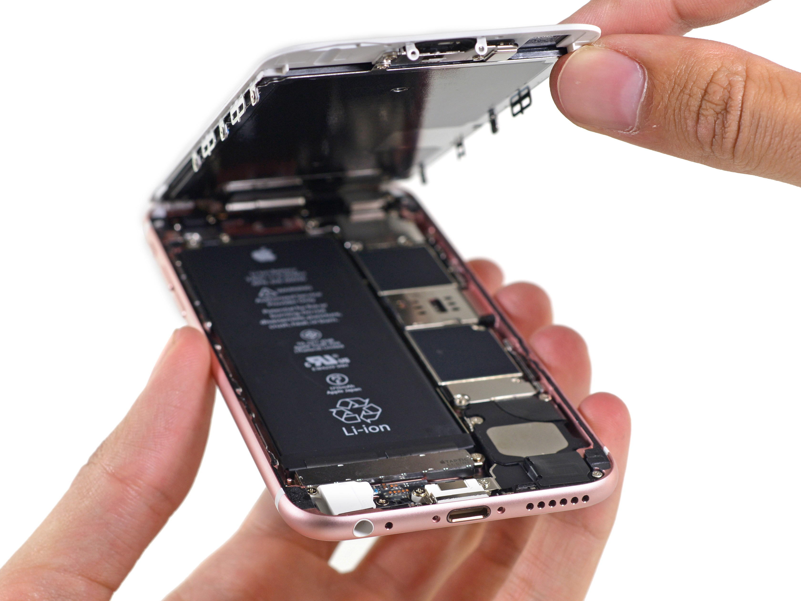 iPhone 6s disassembled by iFixit