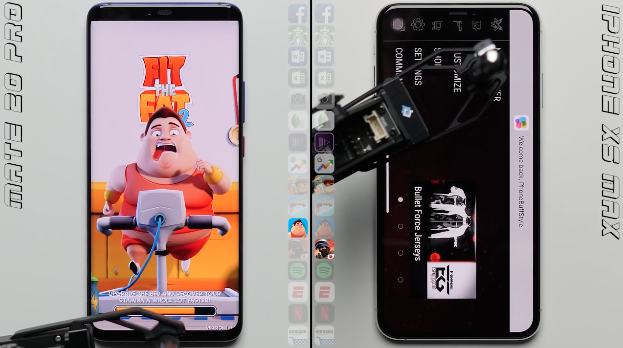 iPhone XS Max beats Huawei Mate 20 Pro in speed test