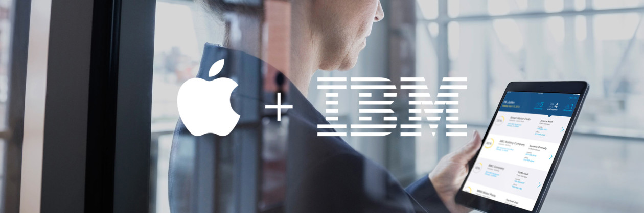 IBM is already the world's largest Mac adoption company with over 90,000 drives; announces its first educational app for iOS