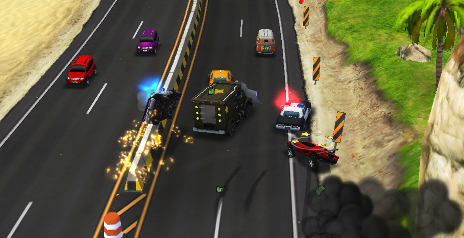 App Store Specials of the Day: Reckless Getaway, Space Marshals 2, ColorStrokes, and more!
