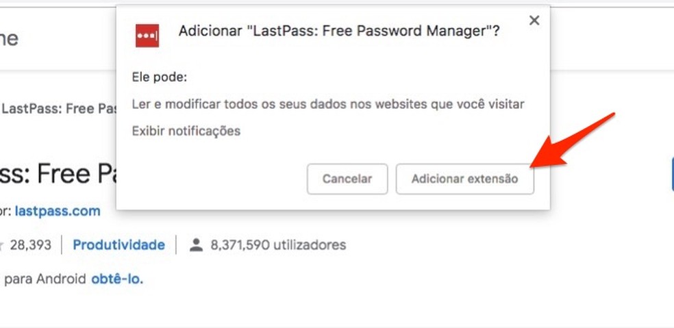 When to create an account on the password management service LastPass Photo: Reproduction / Marvin Costa
