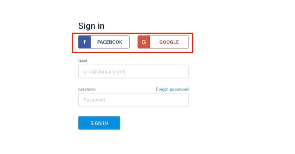 Log in to Flipsnack using a Facebook or Google Account Photo: Reproduo / Marvin Costa