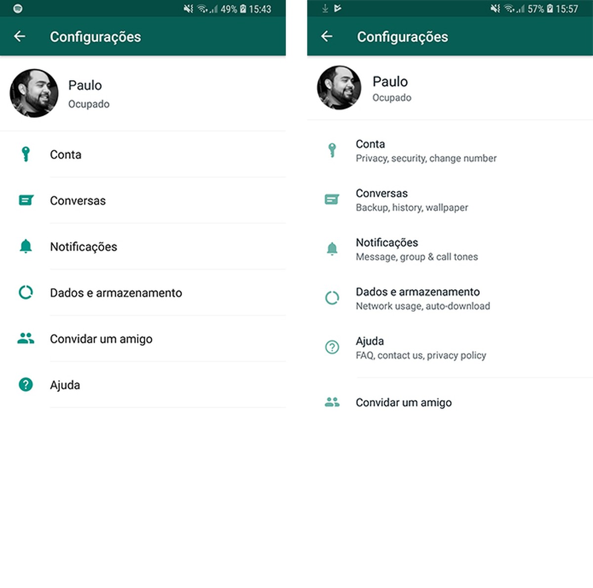 WhatsApp for Android gets new cones and design; see changes in Beta | Social networks