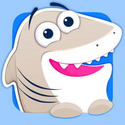 Nice Shark app icon! Good Cat and Kitty Penguin