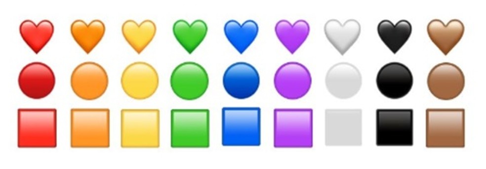 New color symbols in Emoji 12.0 package Photo: Divulgao / Emojipedia
