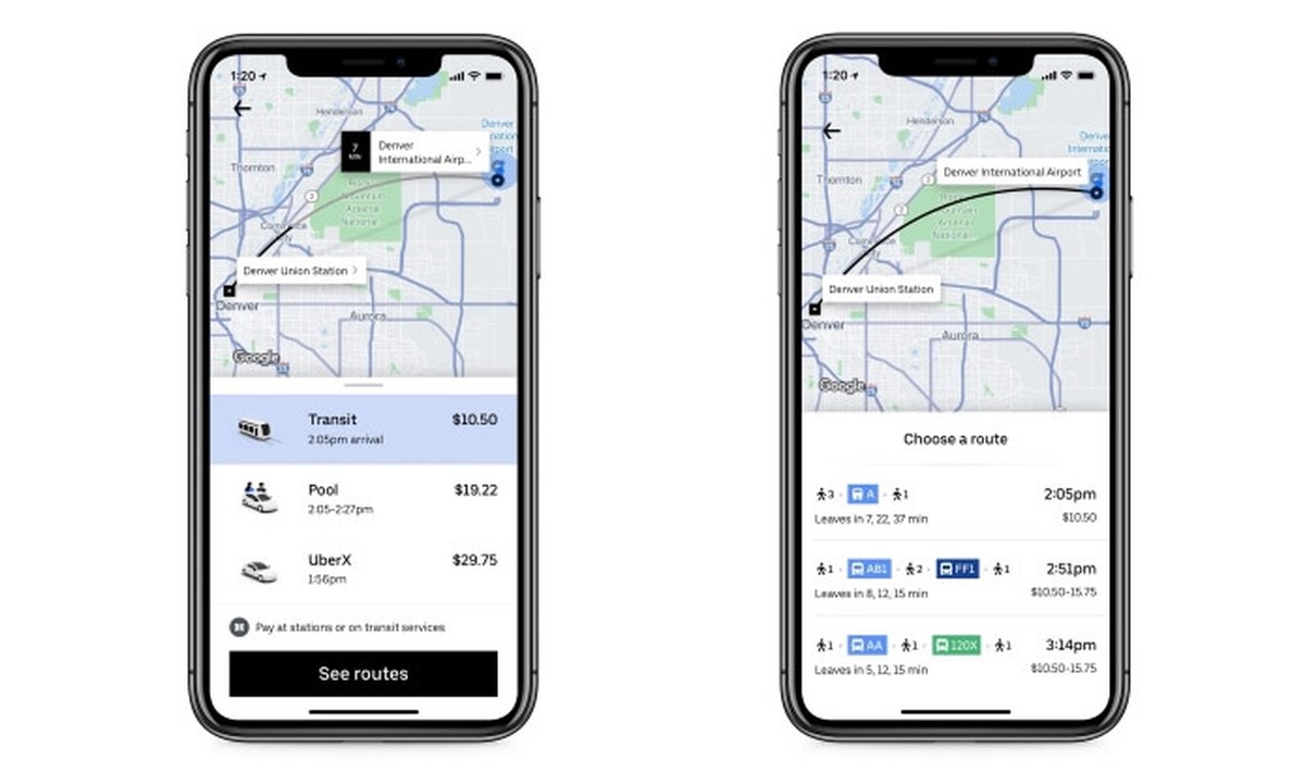 Uber lana Uber Transit to check real-time public transport | Productivity