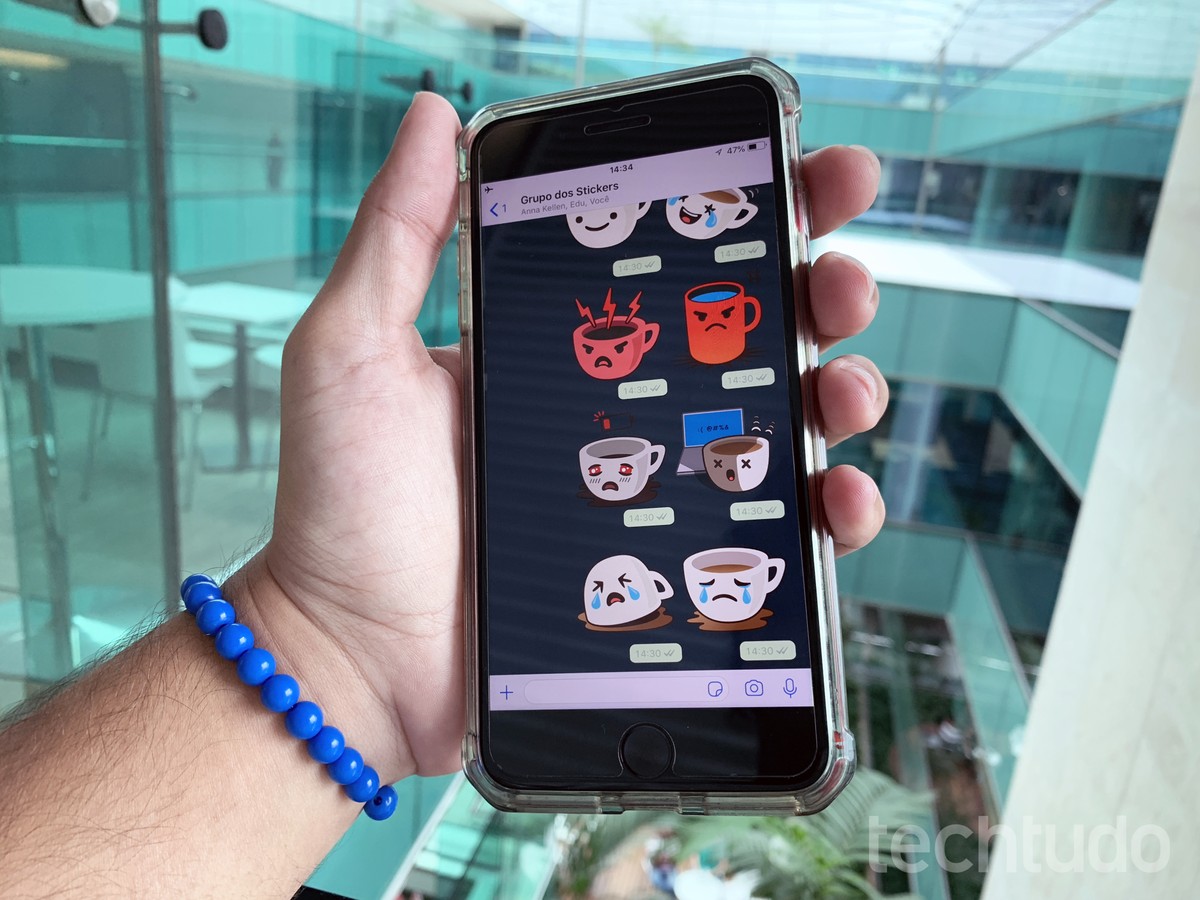 WhatsApp for iPhone lets you add stickers to images; know how to use | Social networks