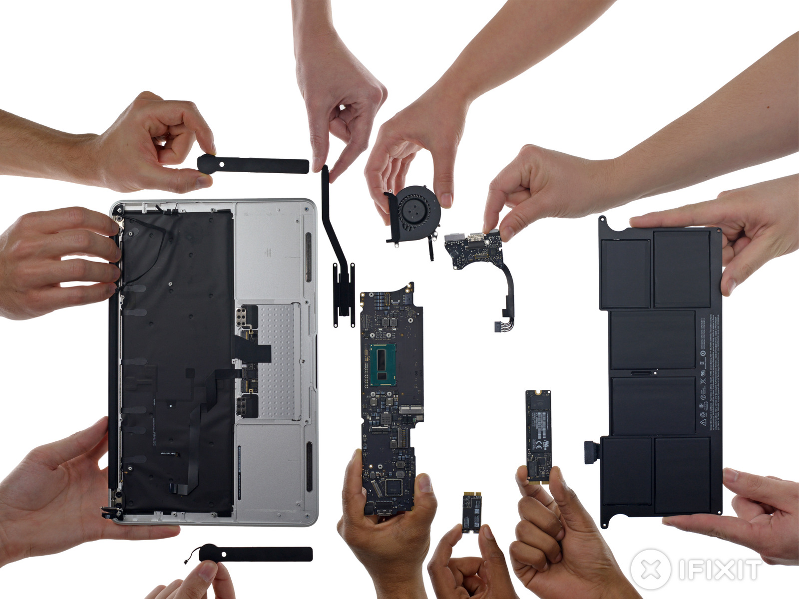 iFixit disassembles updated MacBooks Air and has no surprises