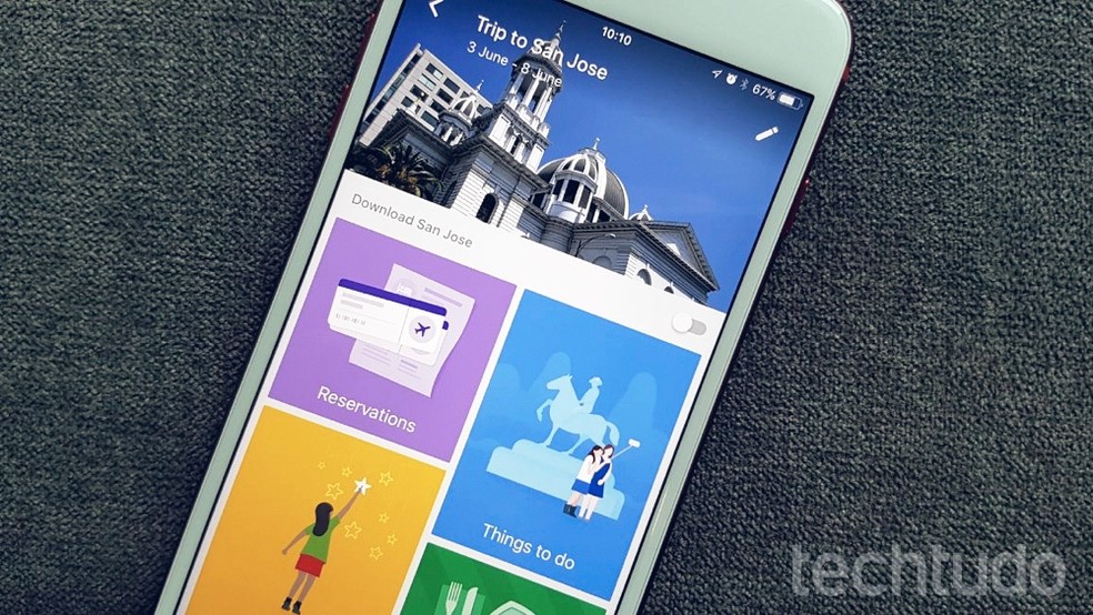 Google Trips functions are now available only in the web version Photo: Thssius Veloso / dnetc