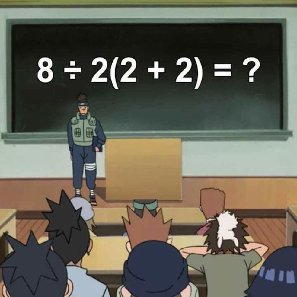 Mathematical problem puzzled Twitter users Photo: Reproduo / Twitter