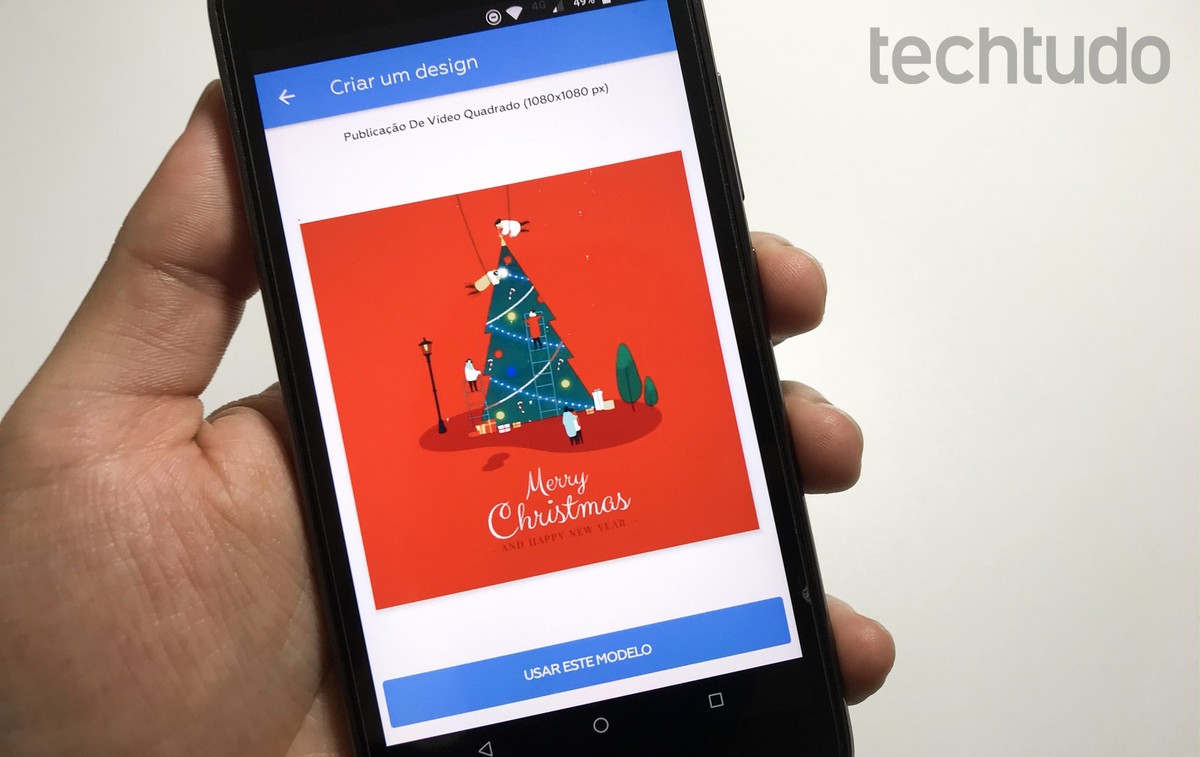 Christmas Card 2019: how to animate WhatsApp with Crello | Social networks
