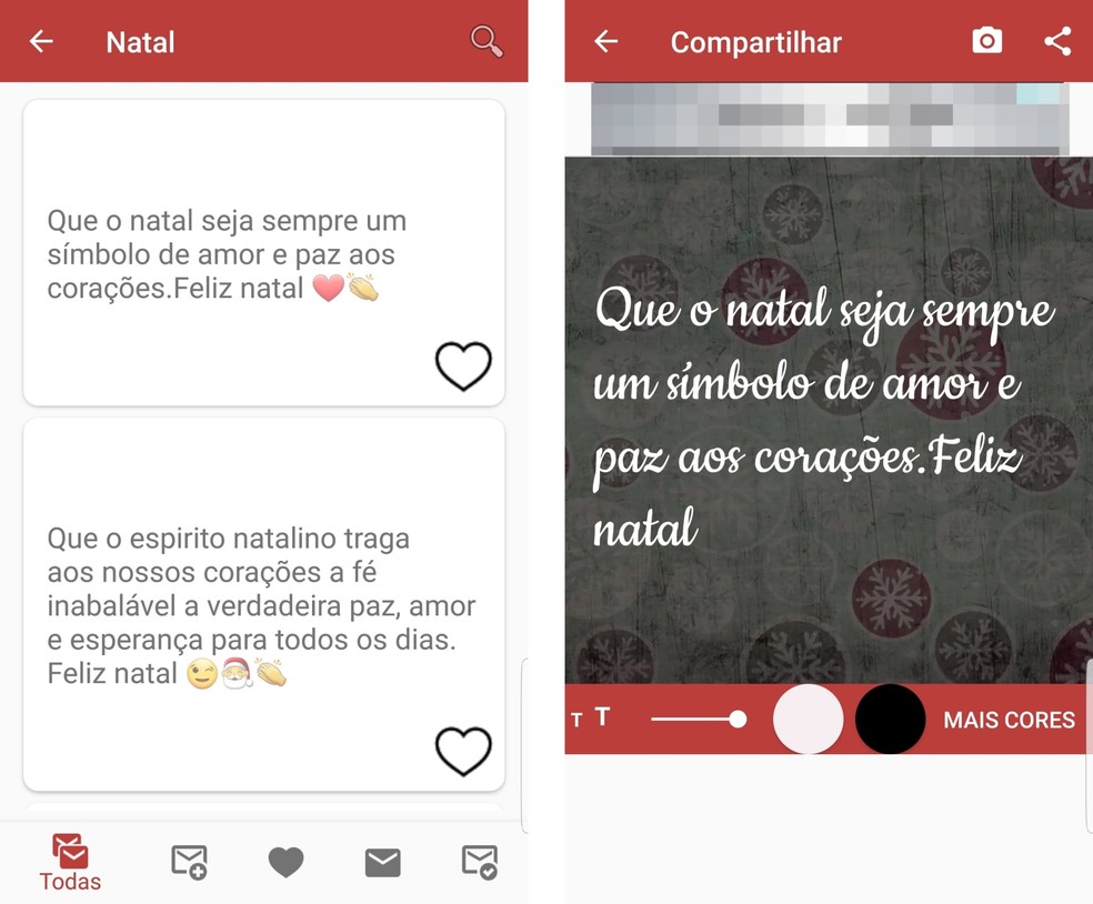 With the Ready Messages for Mobile app you can create images to send via WhatsApp Photo: Reproduo / Joo Vitor Figueira