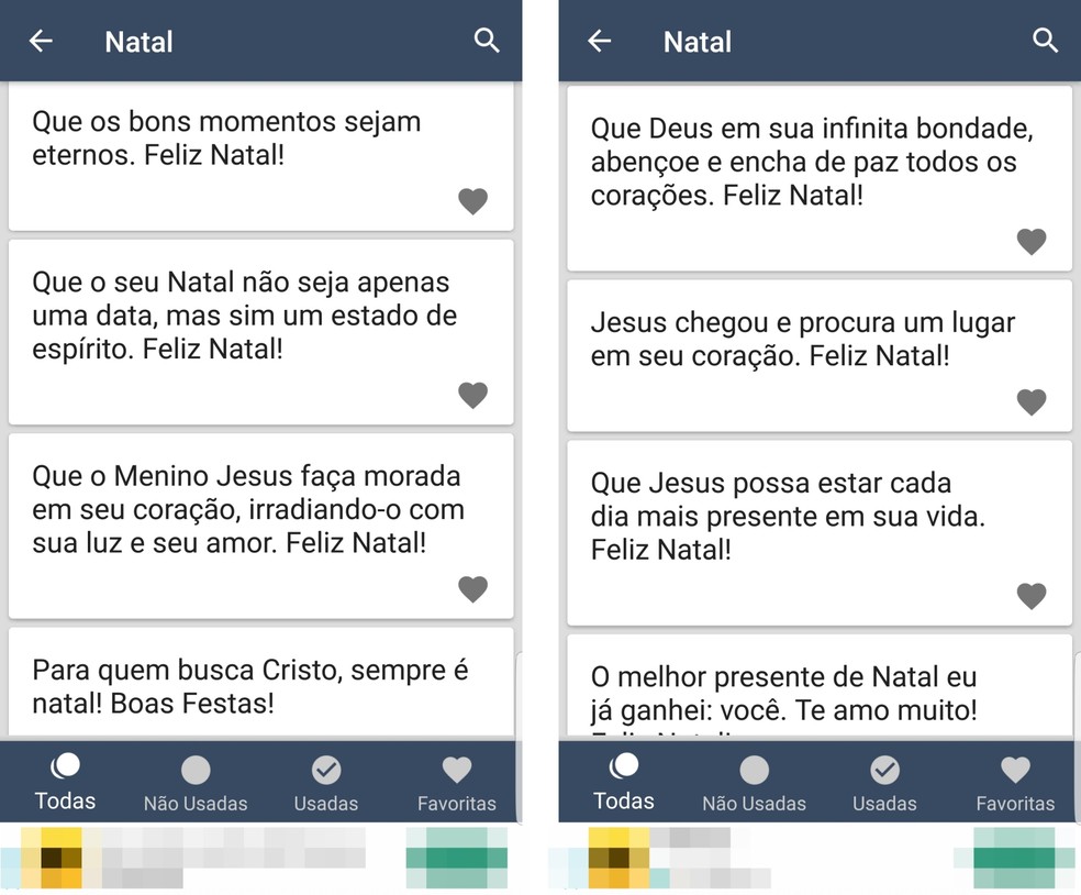 App Captions for Photos and Status, available for Android, has more than eight thousand phrases Photo: Reproduo / Joo Vitor Figueira