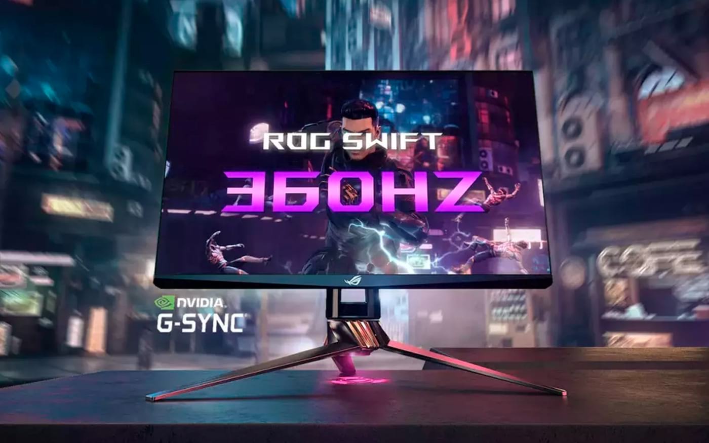 Asus ROG Swift 360Hz: 360Hz gaming monitor designed for e-sports