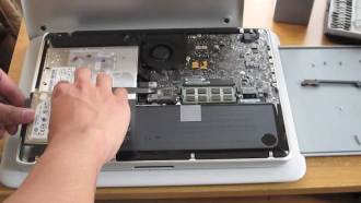 Swapping HD for SSD on MacBook