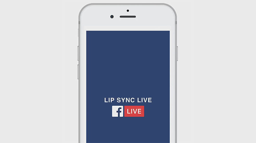 Funo Lyp Sync Live one of the musical news that will soon arrive on Facebook Photo: Divulgao / Facebook