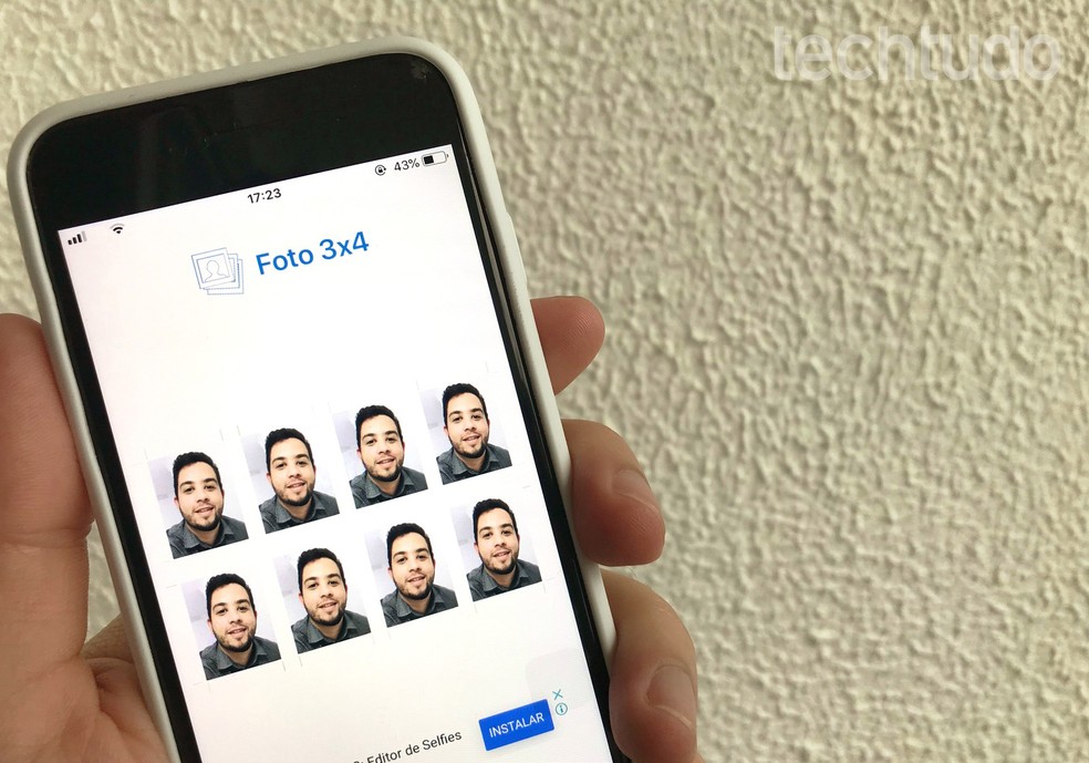 Apps allow you to make 3x4 photos on Android and iPhone Photo: Rodrigo Fernandes / dnetc