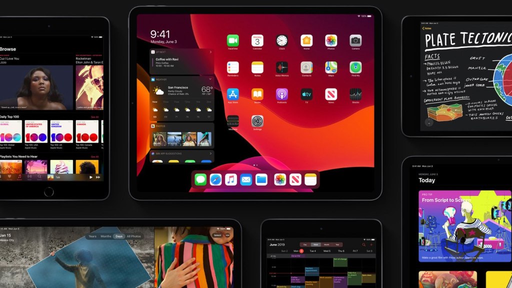 The 7th generation iPad is fully integrated with the new IpadOS operating system