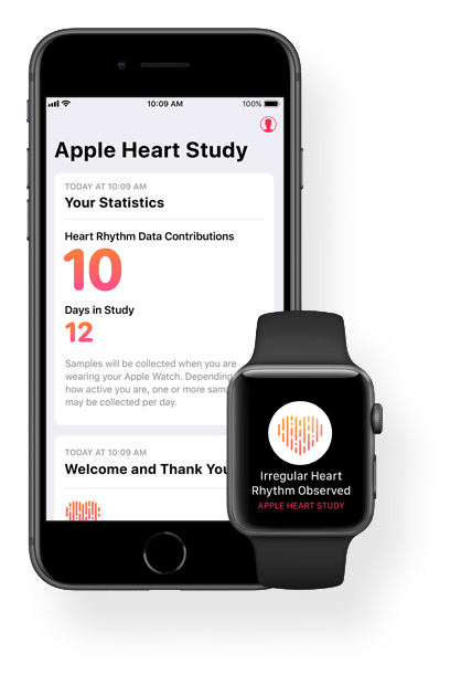 Apple Heart Study app for iPhone and Apple Watch