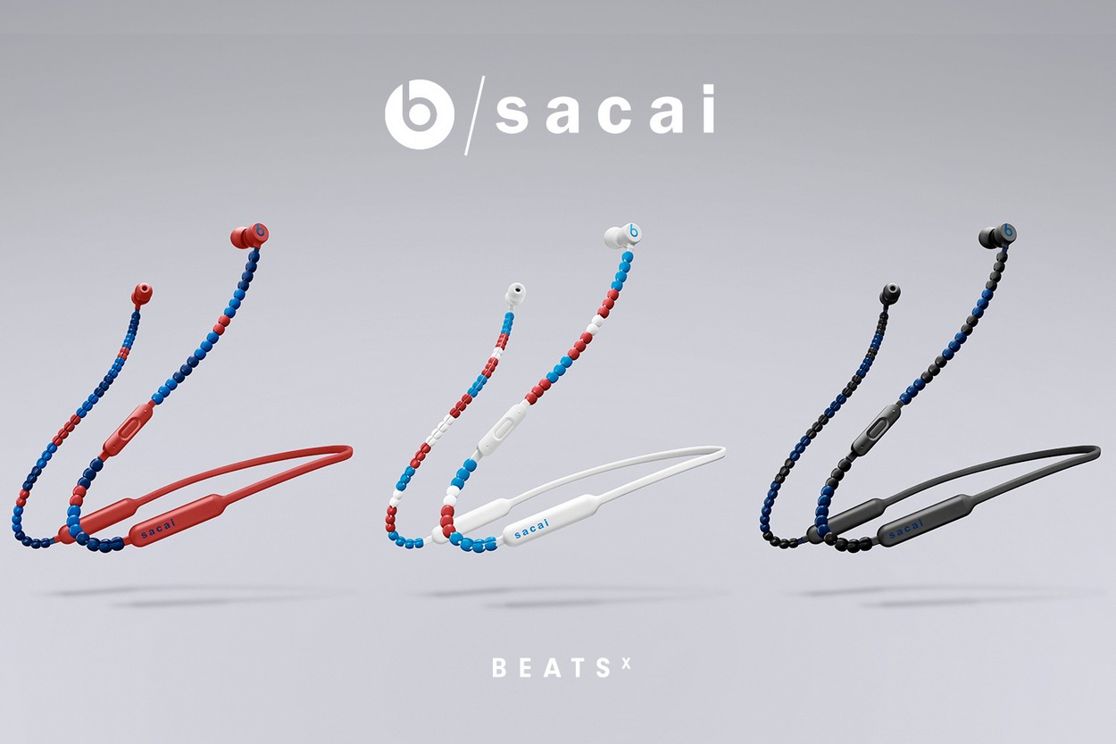 BeatsX wins special edition in partnership with the brand Sacai