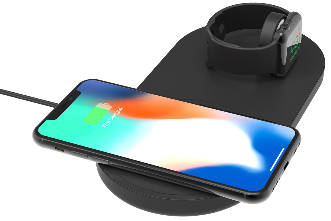 Wireless charger for iPhone and Apple Watch Griffin PowerBlock