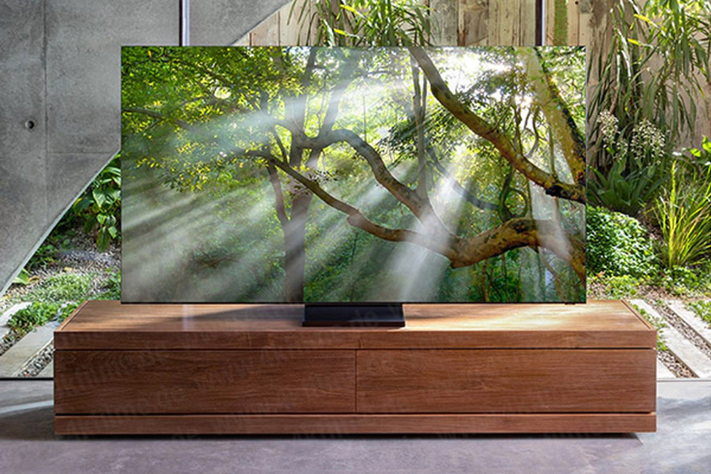 Samsung's 8K TV has a completely infinite design, that is, without borders (Reproduction: Samsung)