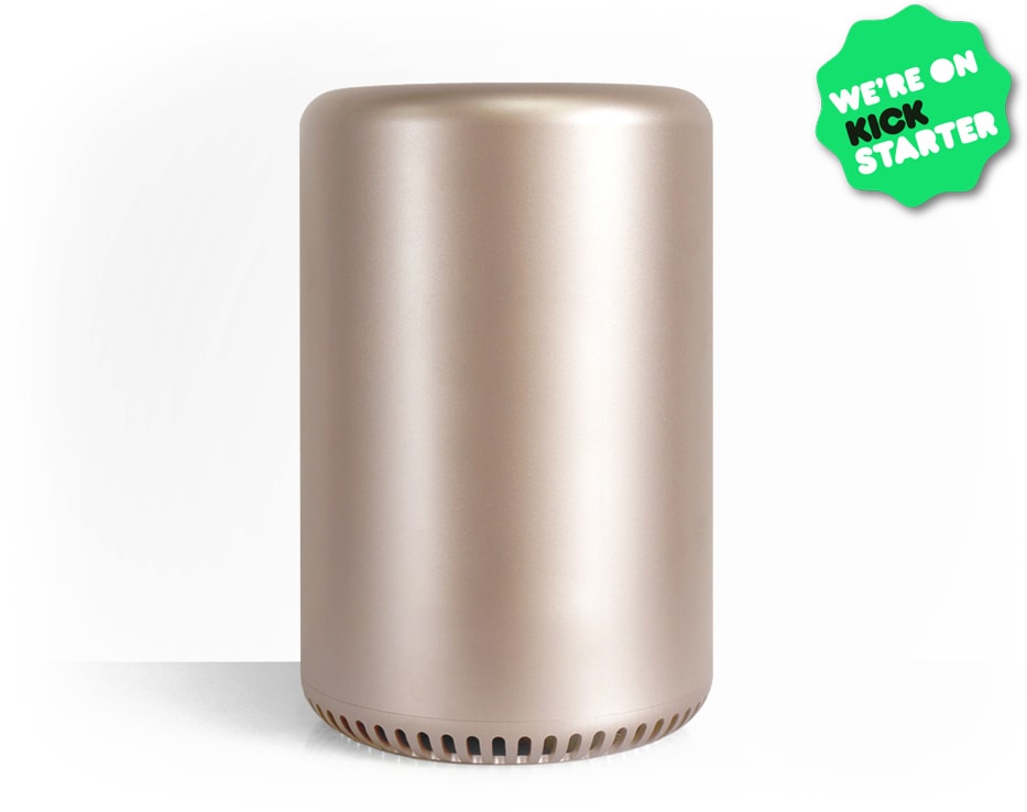 Company sucks Mac Pro design and launches Kickstarter design as if reinventing the wheel