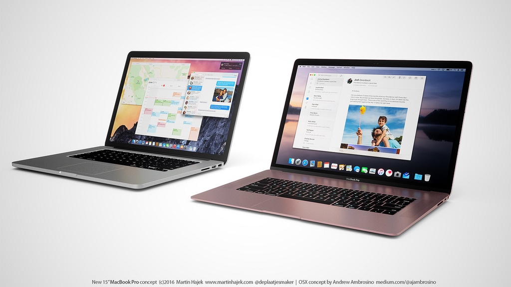 Concept: What could a new 15 ″ MacBook Pro look like based on the current 12 ″ MacBook?