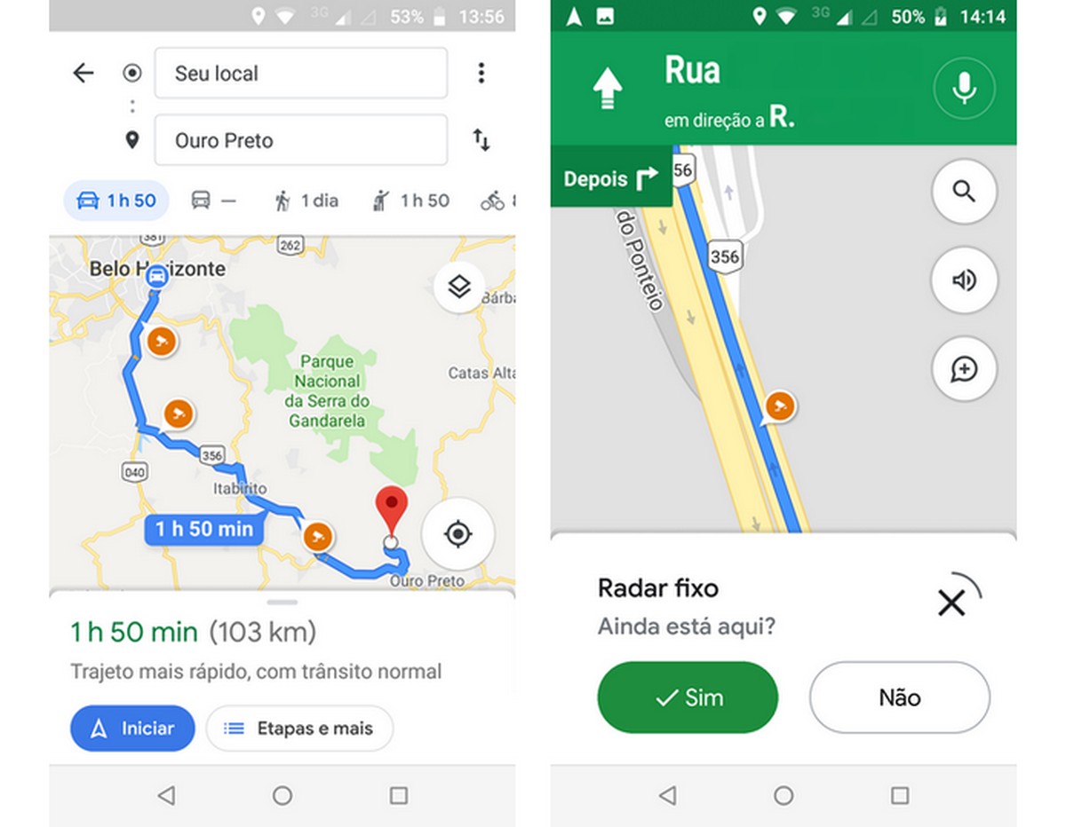 Google Maps starts showing speed radar to avoid fines | Maps and location