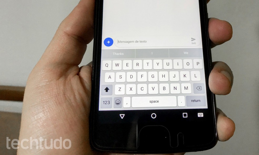 Apple Keyboard leaves Android keyboard with iPhone design Photo: Rodrigo Fernandes / dnetc
