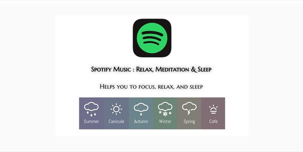 Tutorial shows you how to use the extensive Spotify Music: Relax, Meditation & Sleep for relaxing sounds while browsing the web with Chrome Photo: Playback / Marvin Costa
