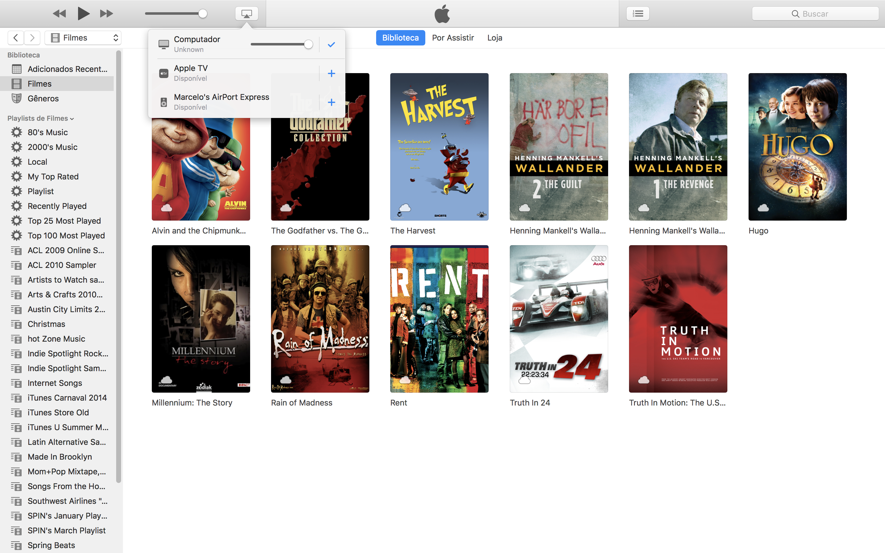 AirPlay on iTunes