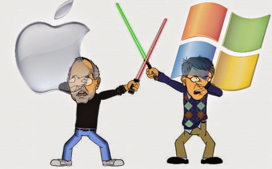 Steve Jobs VS Bill Gates