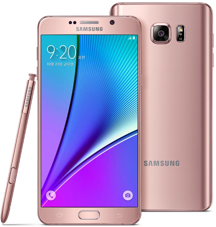 Pretend surprise: Samsung launches Galaxy Note5 in color… rose gold!