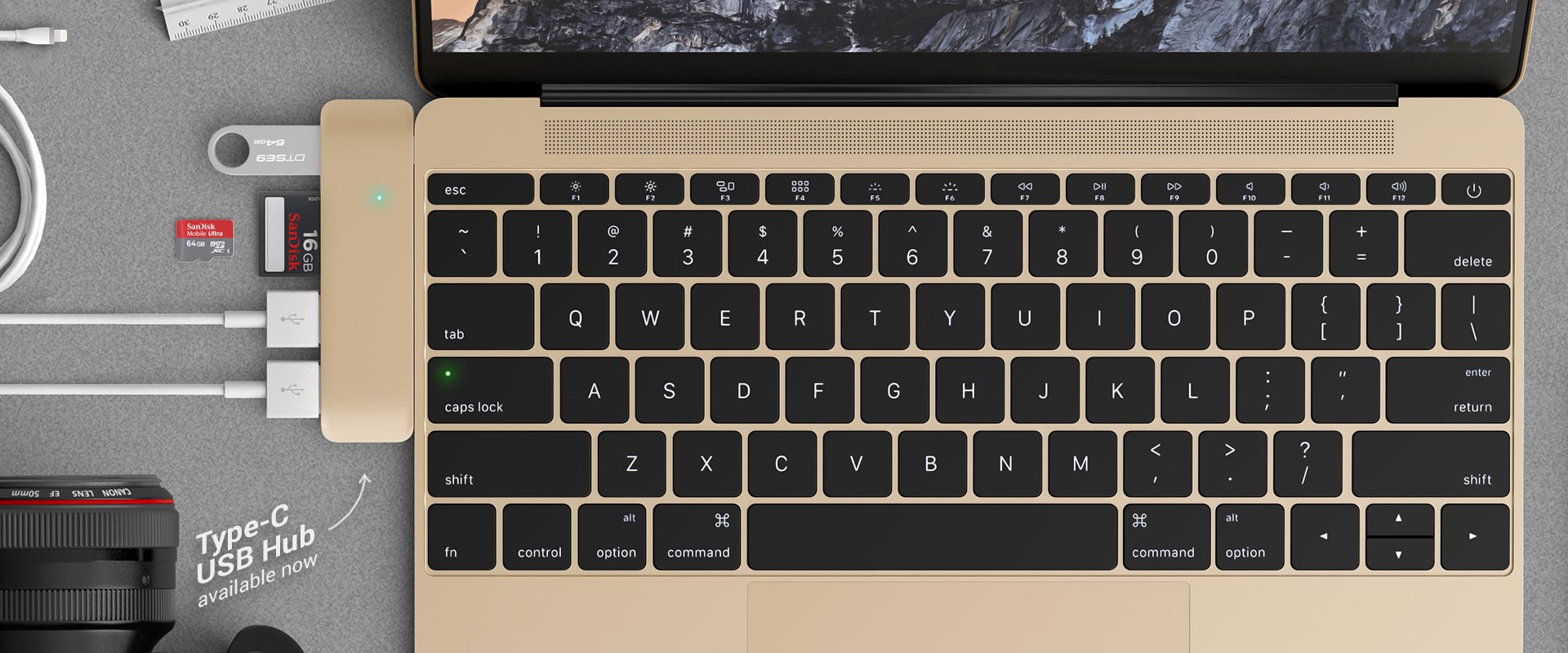 Satechi USB-C Hub Resolves Port-Free MacBook Problem