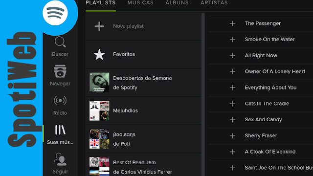 SpotiWeb - Spotify Player for Linux Windows and Mac