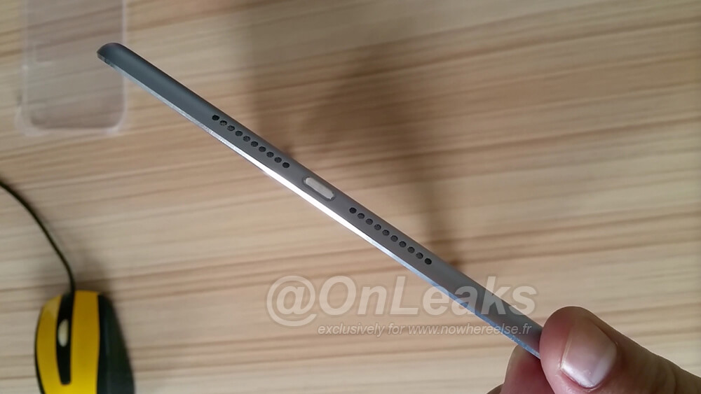 Supposed images of the “iPad mini 4” housing show that this year, we will have a real upgrade