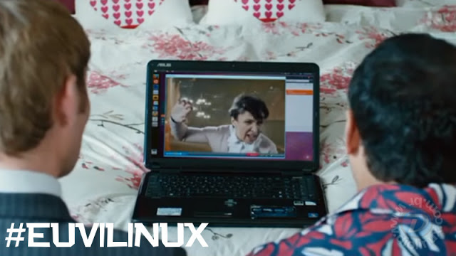 Eu vi Linux em um filme Russo