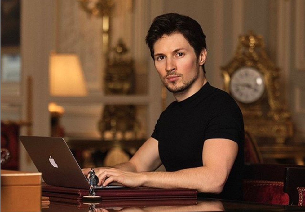 Pavel Durov creator of Russia's largest social network and Telegram app Photo: Playback / Instagram