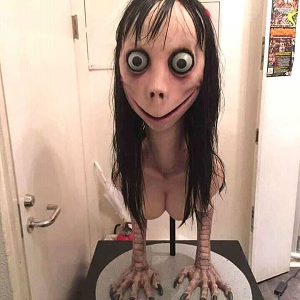 Sculpture in Japan served as the basis for the profile photo of the character Momo Photo: Reproduction / Internet