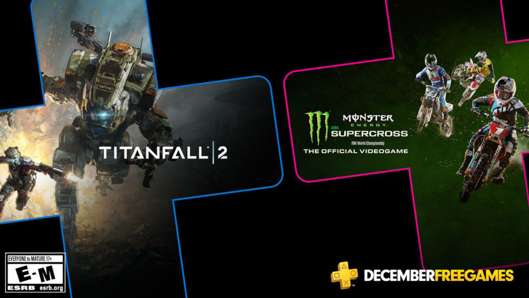 December PS Plus will have Titanfall 2 and Monster Energy Supercross
