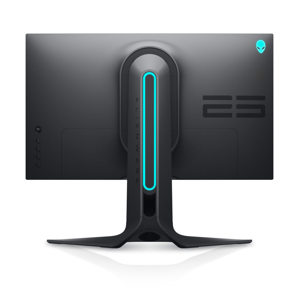 Back of Alienware 25 Gaming Monitor