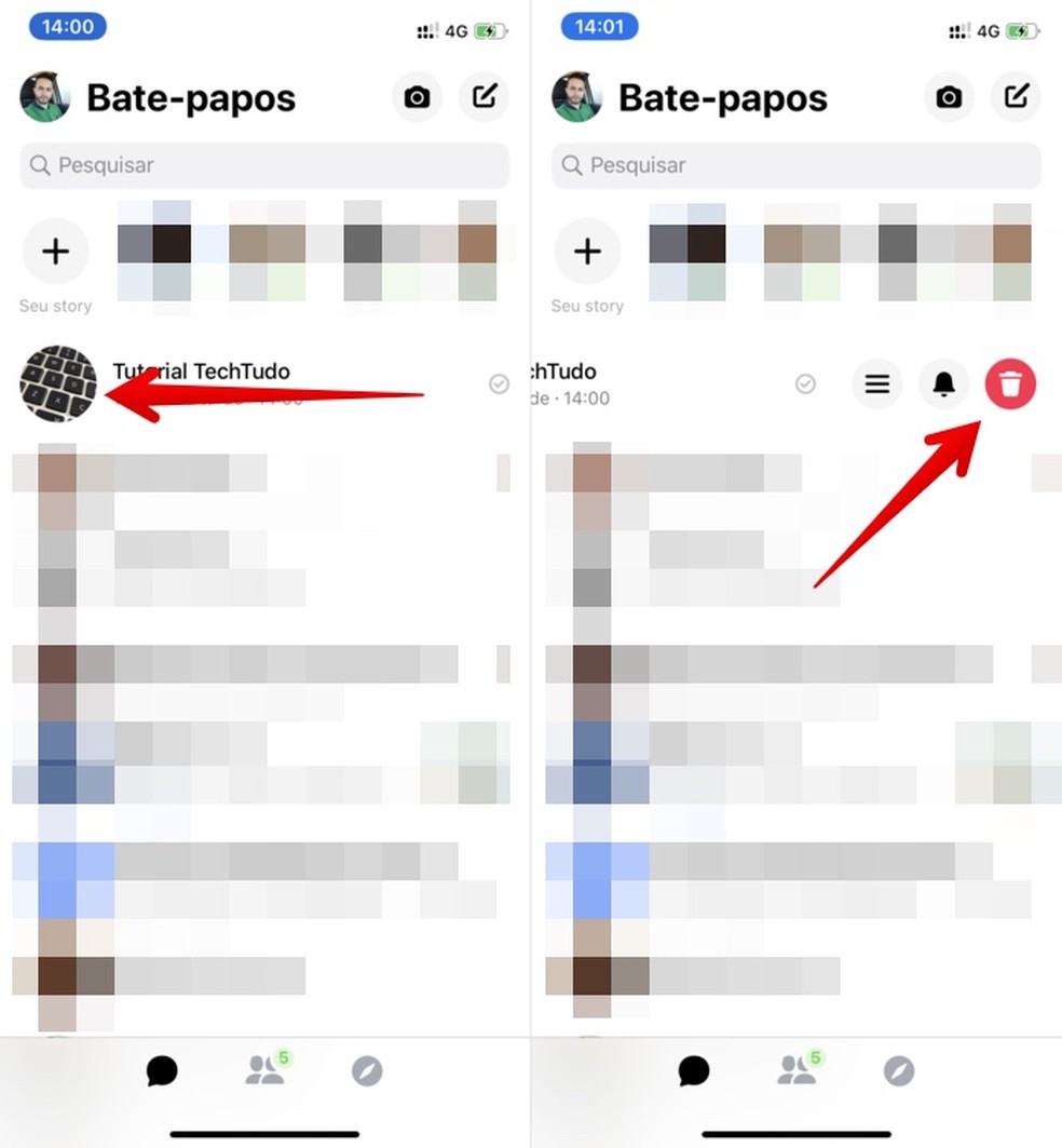 How to archive conversation in Messenger Photo: Reproduo / Helito Beggiora